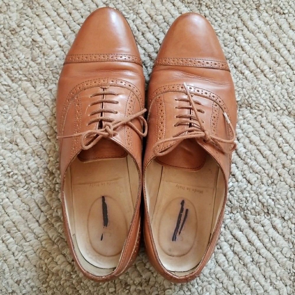 J crew leather oxfords size 7